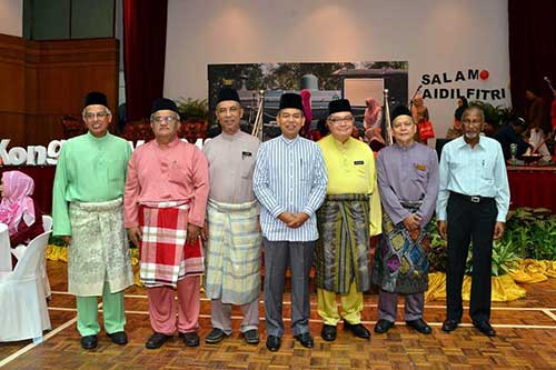 Samsudin, Yusuf, Abd Latif, Suhaimi, Borhanudin, Khali Aziz dan Nadzir hadir pada majis