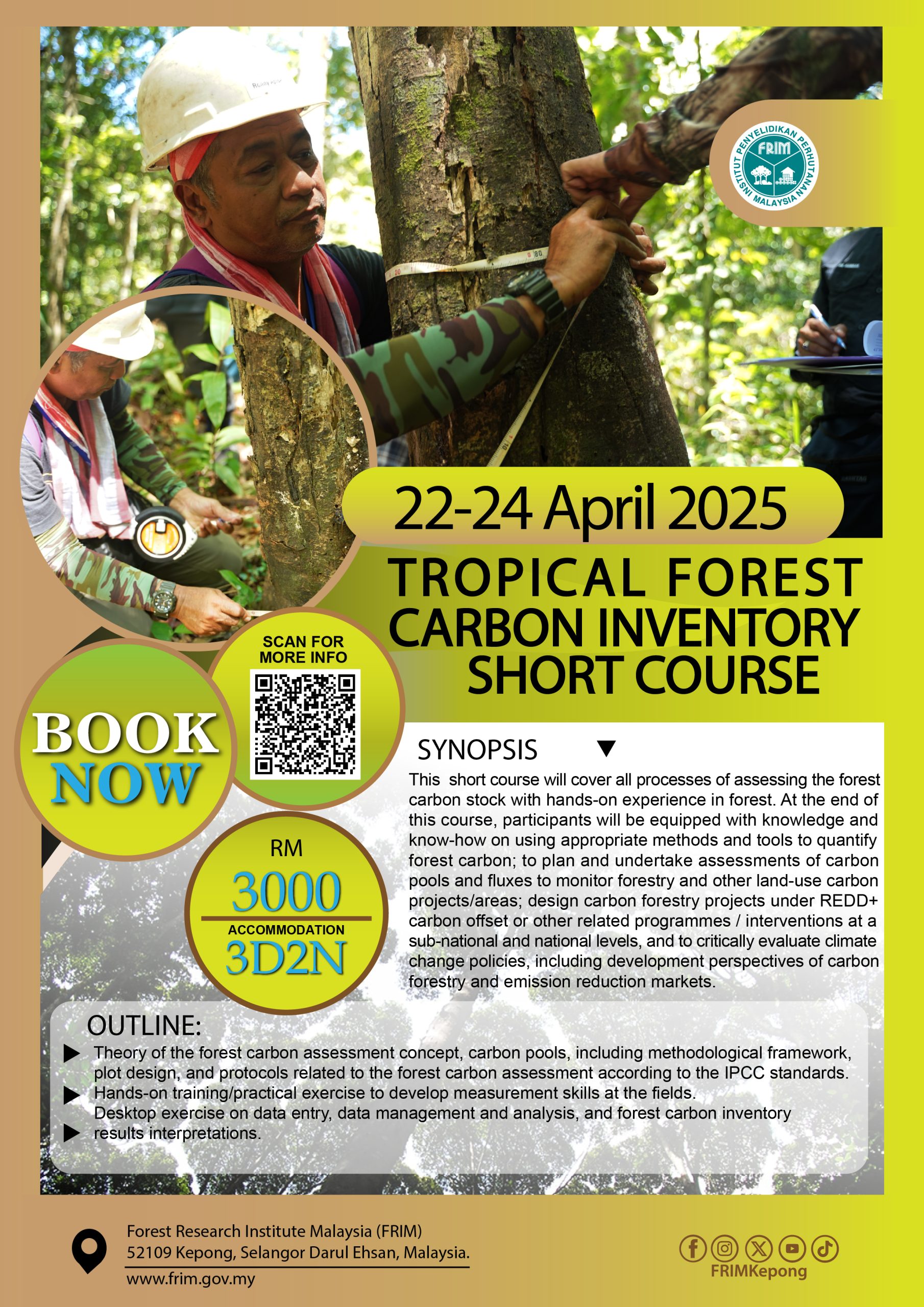 Poster Tropical Forest Carbon Inventory Short Course