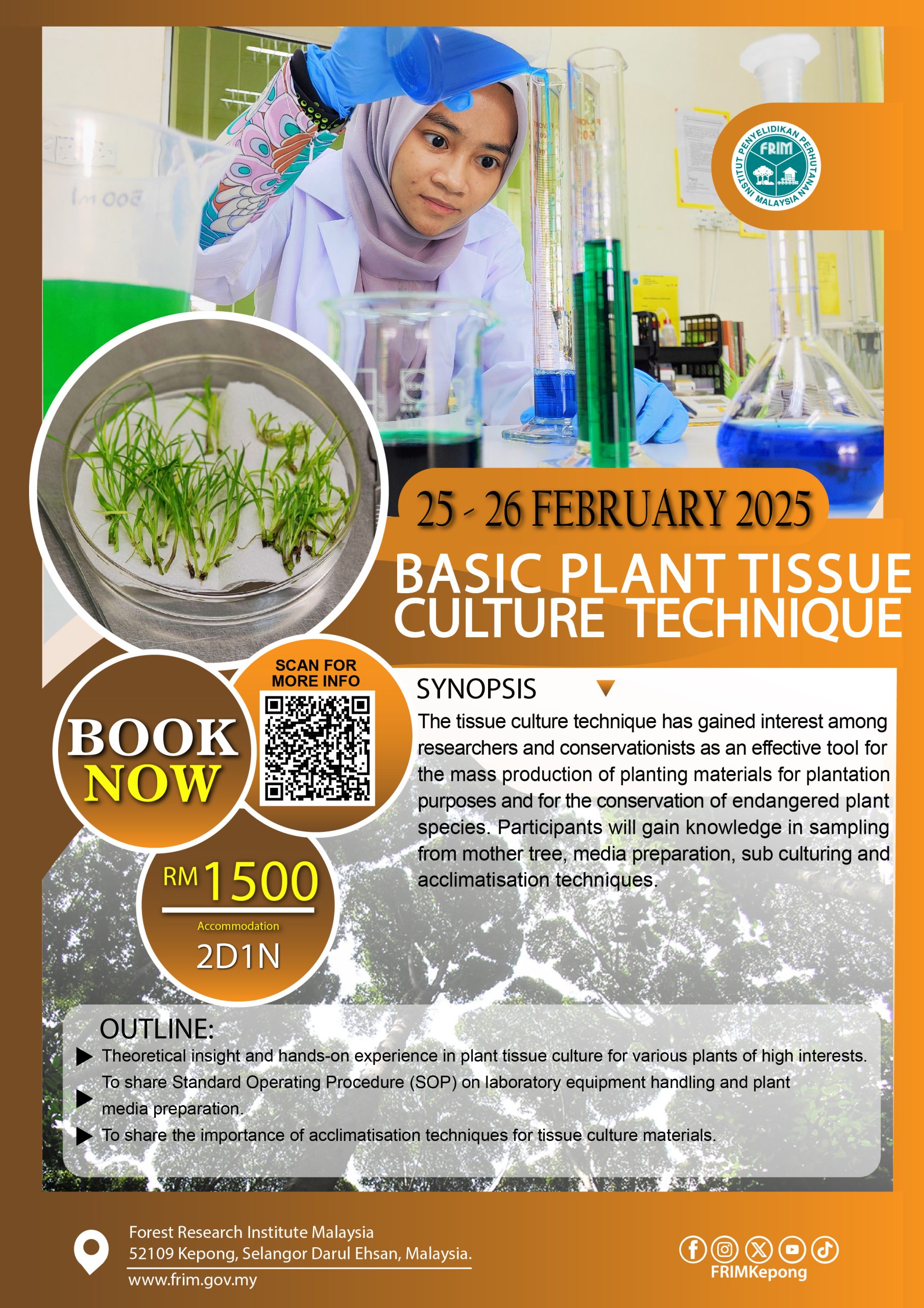 Poster Basic Plant Tissue Culture Technique